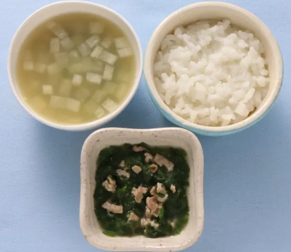 豚肉とレタスのとろみあえ