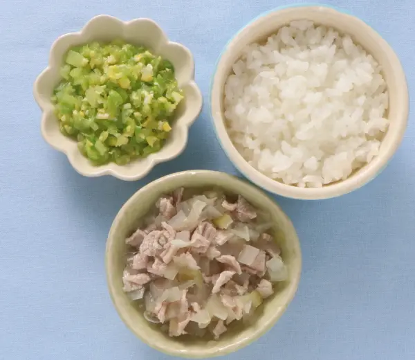 豚肉と玉葱の煮もの