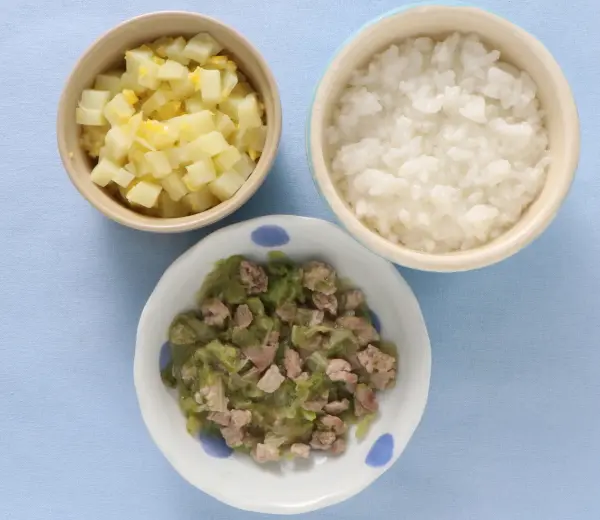 豚肉とレタスのレンジ蒸し