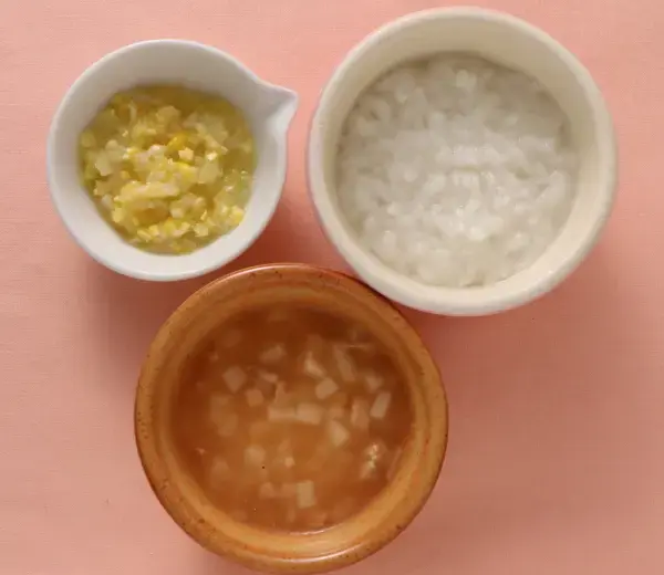 ミネストローネ 白菜のコーン煮