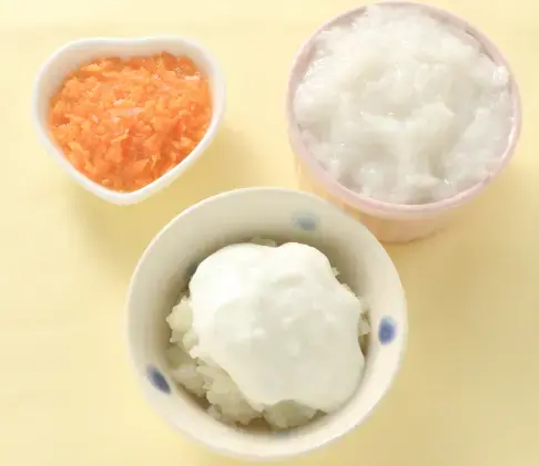 ポテトのヨーグルトがけ やわらか人参