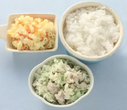 豚肉とキャベツのレンジ蒸し