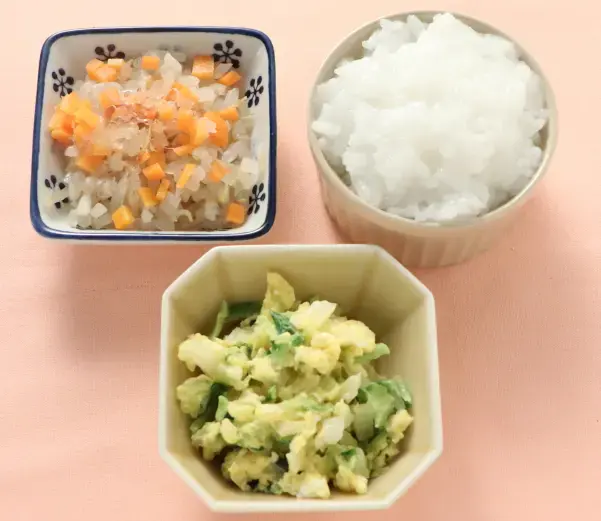 白菜の卵とじ おかかあえ