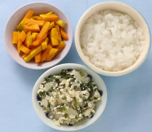 野菜の白あえ風