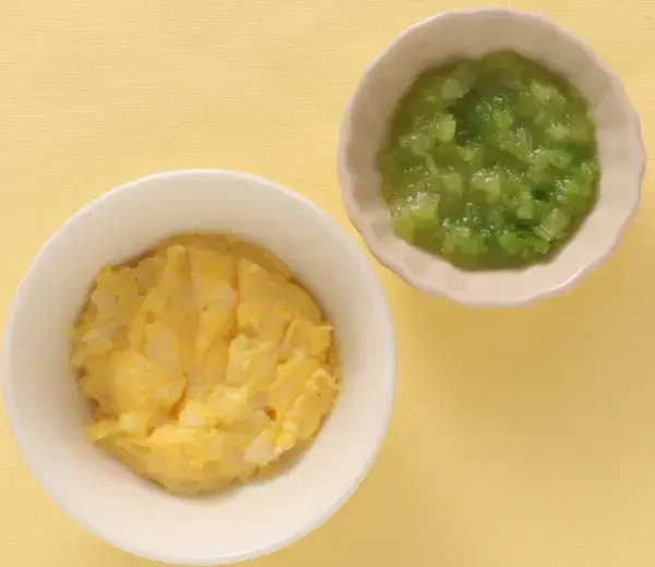たまごうどん きざみレタス